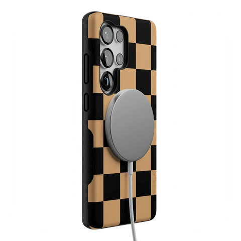 Fit Check | Black & Brown Checkerboard Case