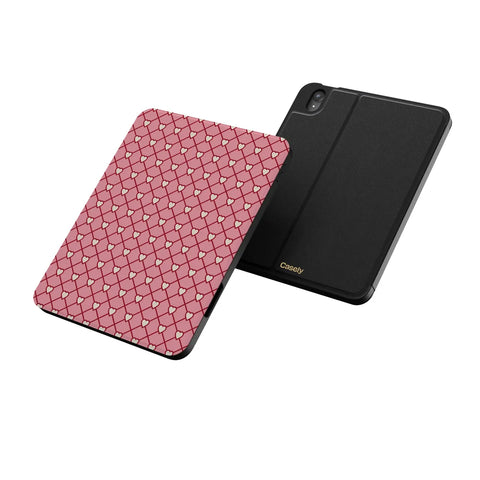 Love Locks | Pink Hearts iPad Case