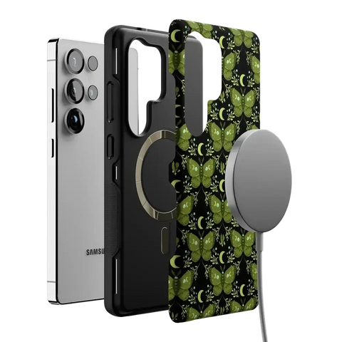 Mystic Moths | Green Twilight Case