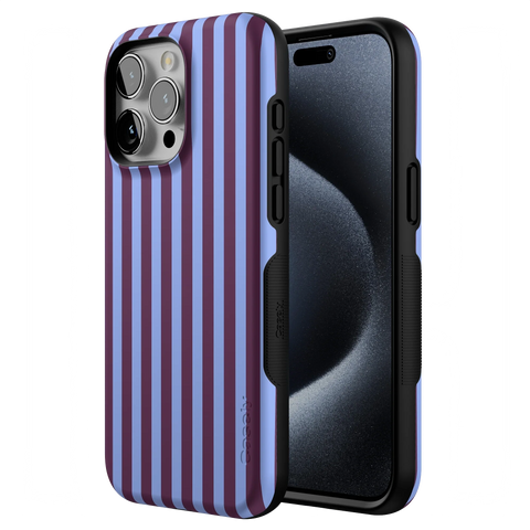 Perfect Stripes | Purple & Blue Stripes Case