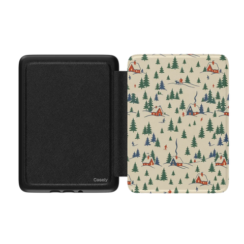 Chalet All Day | Winter Village Kindle Case