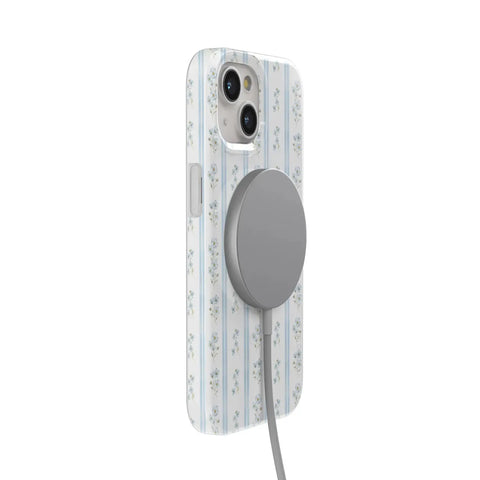 Cottage Stripe | Blue Floral Case