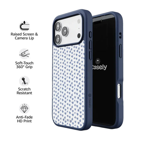 Lovebug | Blue Hearts Case