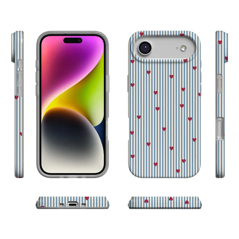 Love Lines | Blue Stripes Case