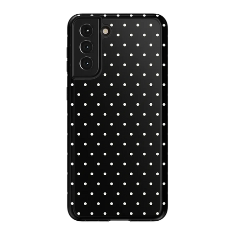 On the Dot | White Polka Dot Case