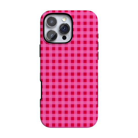 Sweet Jam | Hot Pink Gingham Case