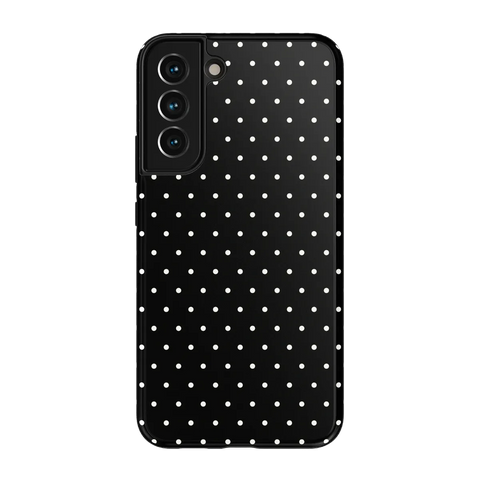 On the Dot | White Polka Dot Case