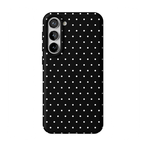 On the Dot | White Polka Dot Case