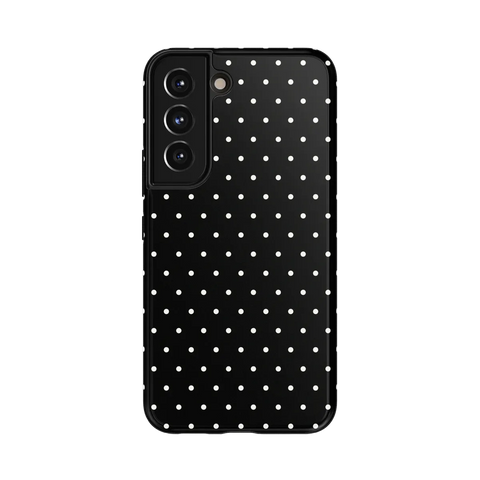 On the Dot | White Polka Dot Case