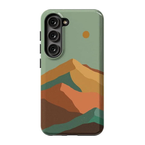 Endless Peaks | Colorblock Mountain Samsung Case