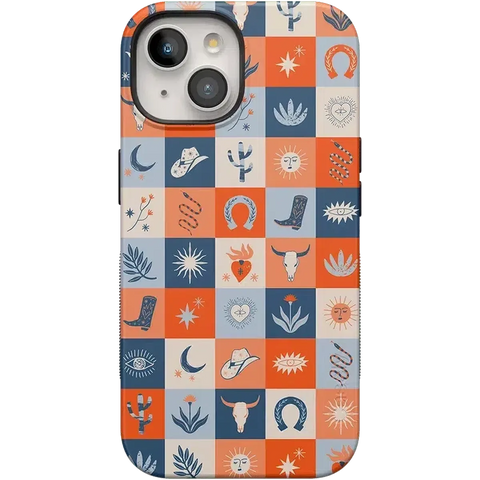 Dirt Road Chic | Western Squares Case
