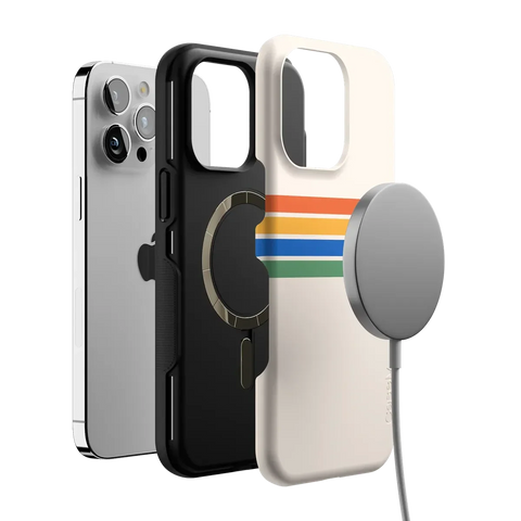 Totally Groovy | Rainbow Stripes Color Block Case
