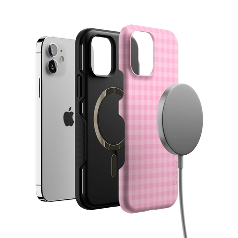 Sweet Jam | Light Pink Gingham Case