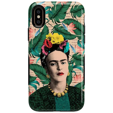 Find Your Muse | Frida Kahlo Portrait Floral Case