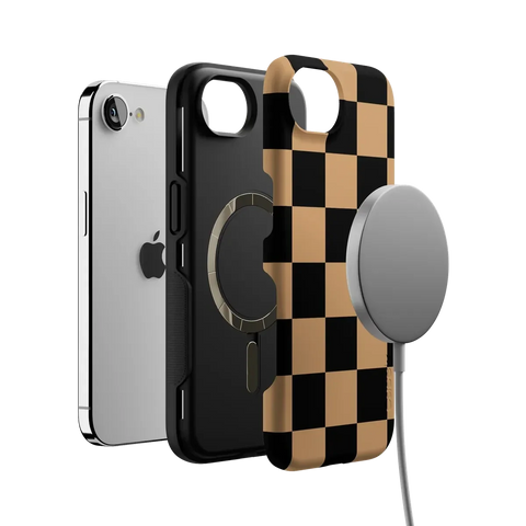Fit Check | Black & Brown Checkerboard Case