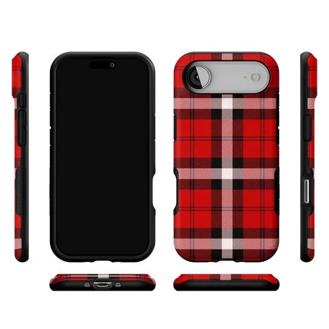 As if! | Red Plaid Case