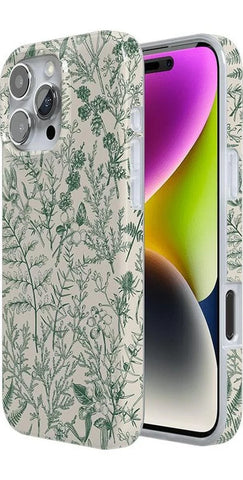 Sage Garden | Green Floral Case