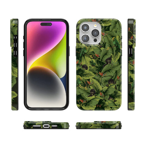 Sneaky Monkeys | Frida Kahlo Jungle Floral Case