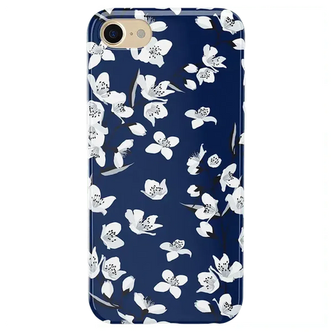 Floral Forest | Navy Cherry Blossom Floral Case