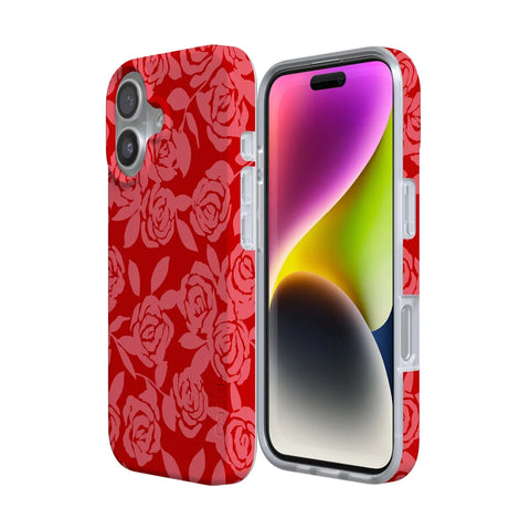 Final Rose | Red & Pink Floral Case