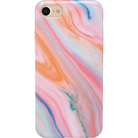 You're a Gem | Rainbow Marble Swirl Case