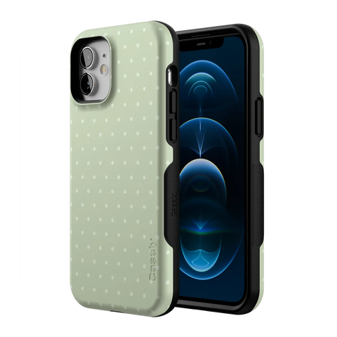 On the Dot | Green Polka Dot Case