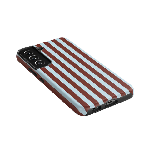 Sunday in Brooklyn | Blue Stripes Case