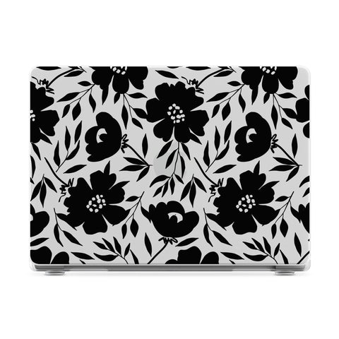 Dark Fantasy | Contrast Floral Laptop Shell