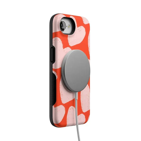 Love You More | Heart Doodle Case
