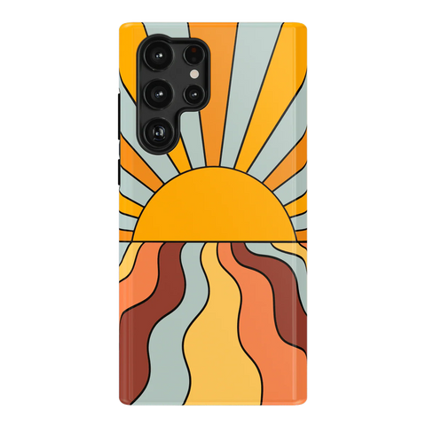Shine On | Retro Sunset Case