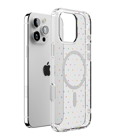 On the Dot | Rainbow Polka Dot Case