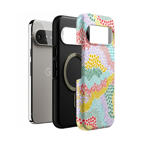 Color Me Happy | Pattern Colorblock Case