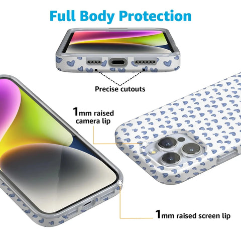 Lovebug | Blue Hearts Case