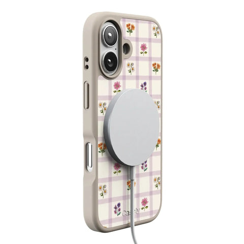 Meadow Check | Floral Gingham Case