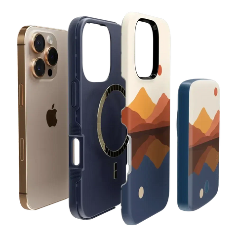 Opposites Attract | Day & Night Colorblock Mountains Power Pod (2nd Generation)