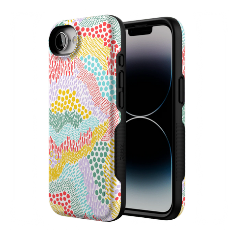 Color Me Happy | Pattern Colorblock Case