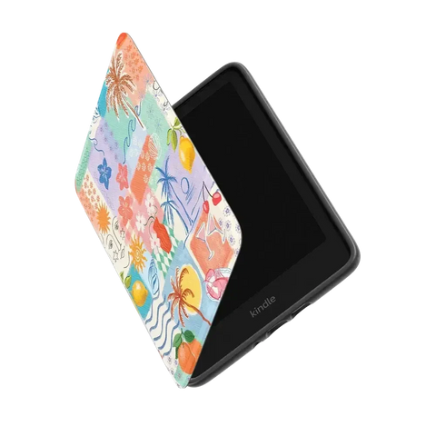 Tropical Heat | Beachy Collage Kindle Case