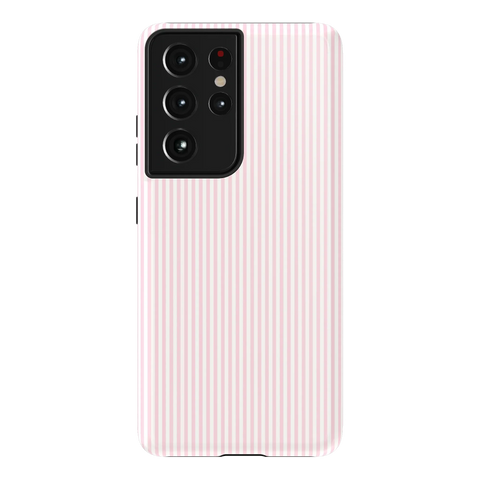 Stripes and the City | Light Pink Pinstripe Case
