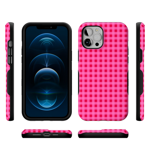 Sweet Jam | Hot Pink Gingham Case
