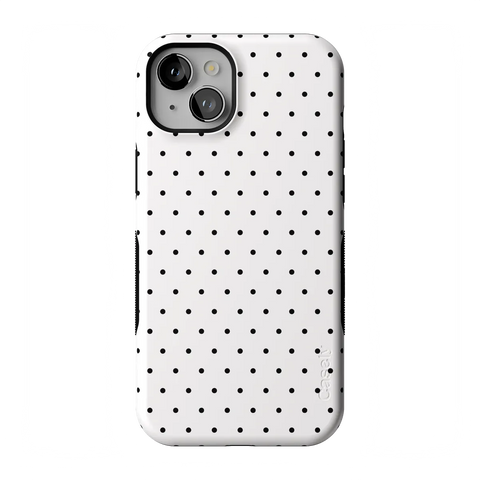 On the Dot | Black Polka Dot Case