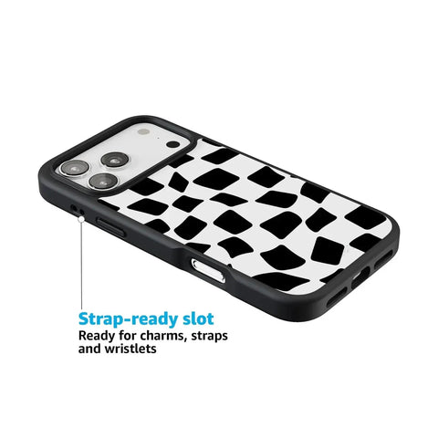 Funky Checkerboard | High Contrast Design Case
