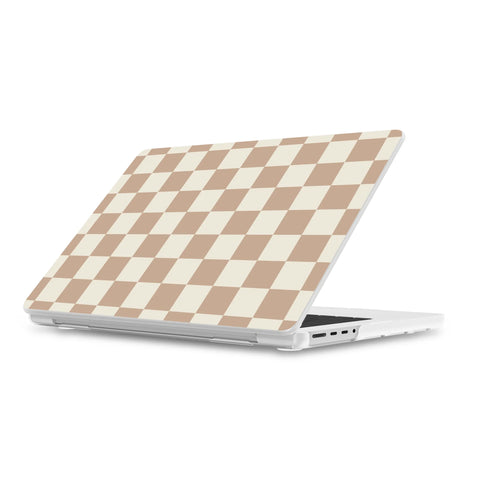 Fit Check | Neutral Checkerboard Laptop Shell