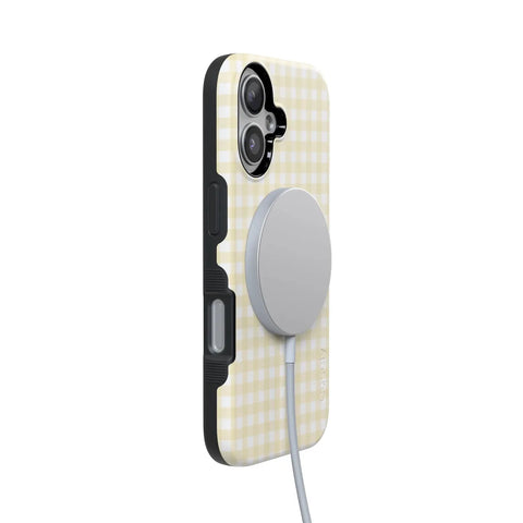 Pastel Picnic | Yellow Gingham Case