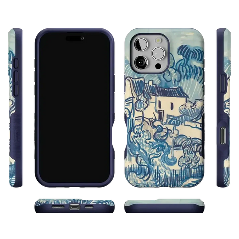 Van Gogh | Landscape With Houses Phone Case