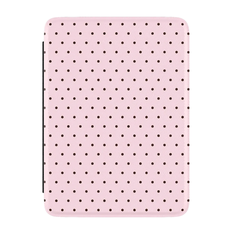 On the Dot | Pink Polka Dot Kindle Case