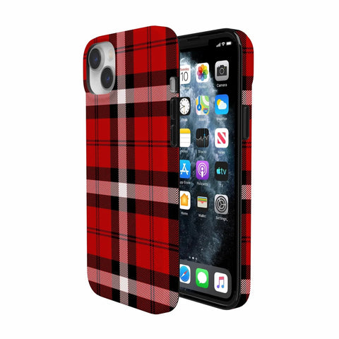 As if! | Red Plaid Case