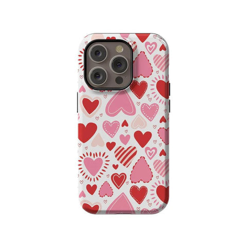 Love Struck | Heart Stickers Case