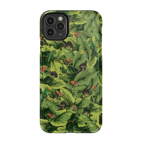 Sneaky Monkeys | Frida Kahlo Jungle Floral Case
