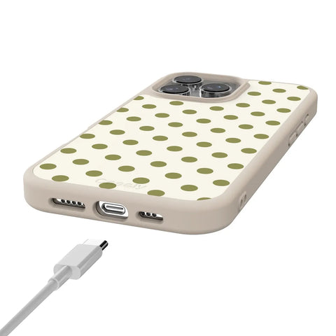 Spotted in SoHo | Green Polka Dot Case