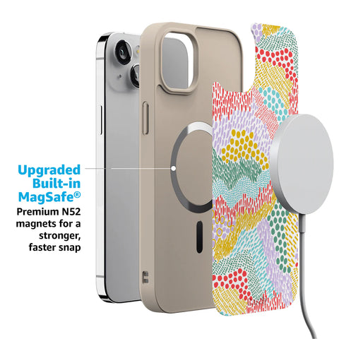 Color Me Happy | Pattern Colorblock Case